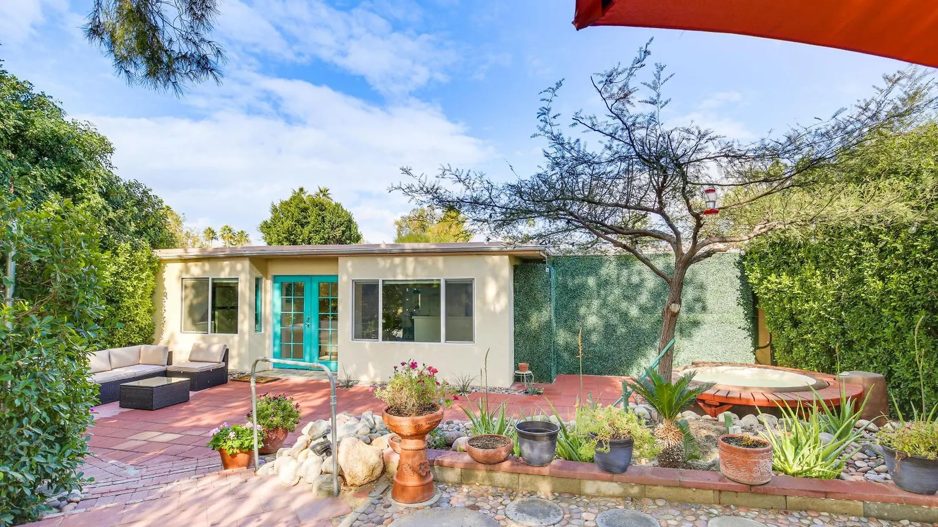 公寓 Palm Springs Studio With Outdoor Oasis And Hot Tub! 美国